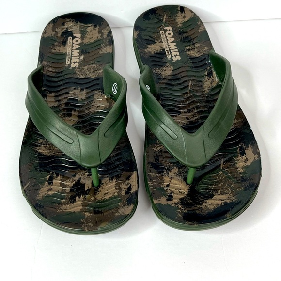 NIB Sketcher Men’s Foamies: Sandbar - Hide Out Thong Sandals Size 7 #300 - Picture 2 of 10